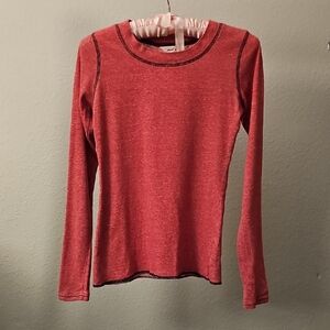 Derek Heart Red Long Sleeve Tee